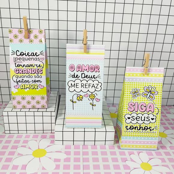Arquivo de Corte Mini Sacolinha Cliente (compre 1 Leve 10
