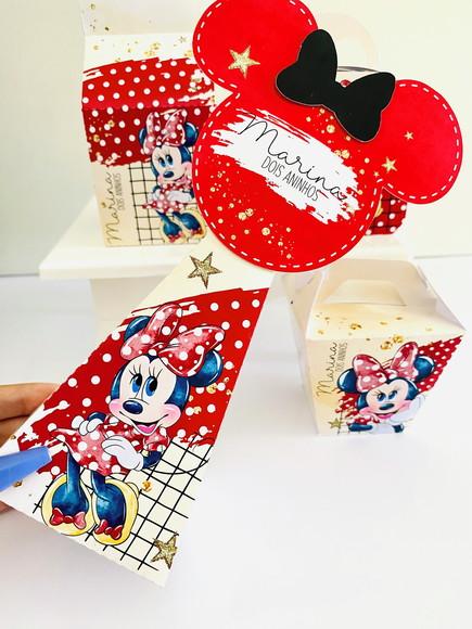 Arquivo de Corte Minnie Aquarela 25 (compre 1 Lev+11