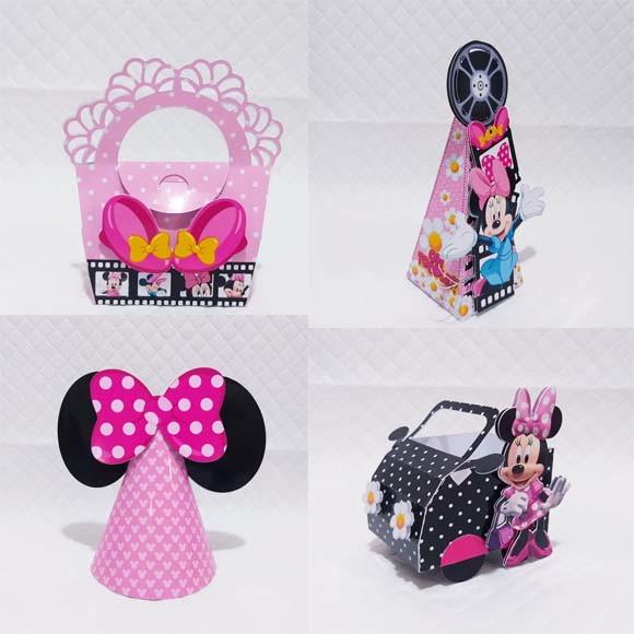 Arquivo de Corte Minnie Rosa 125 ( Compre 1 e Leve+10