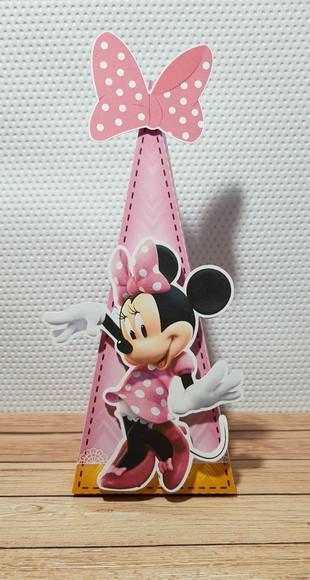 Arquivo de Corte Minnie Rosa e Dourado 25 (compre 1 Lv+10