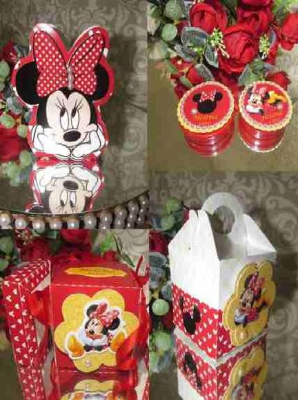 Arquivo de corte Minnie vermelha 17 ( LEIA A DESCRIÇÃO