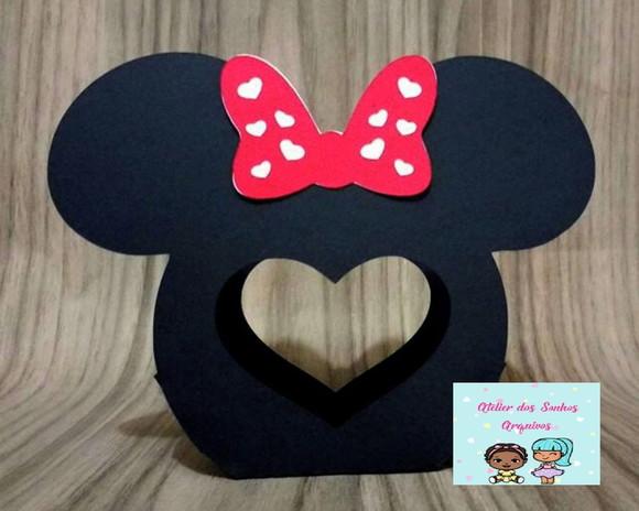 Arquivo de Corte Minnie Vermelha 22 (compre 1 Leve +10