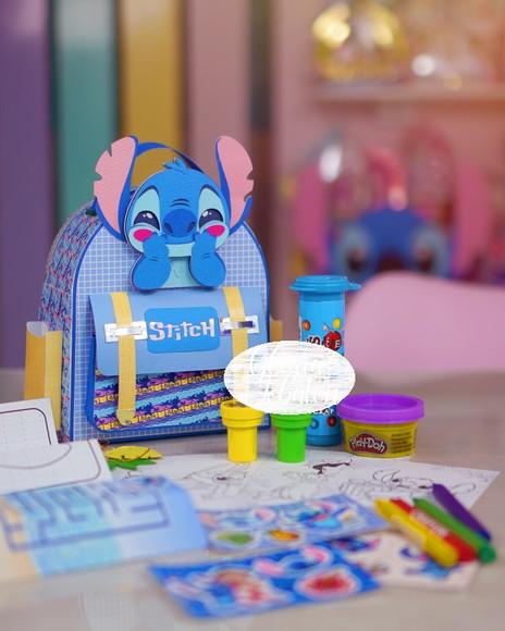 Arquivo de Corte Mochila Stitch 2 (compre 1 Lev+11