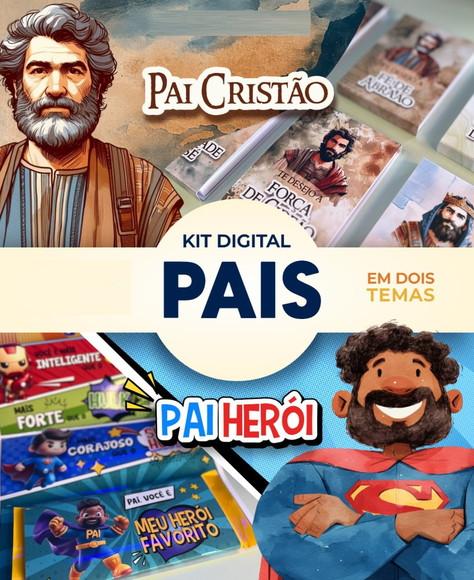 Arquivo de Corte Pai Cristão e Pai Herói (compre 1 Lev+11