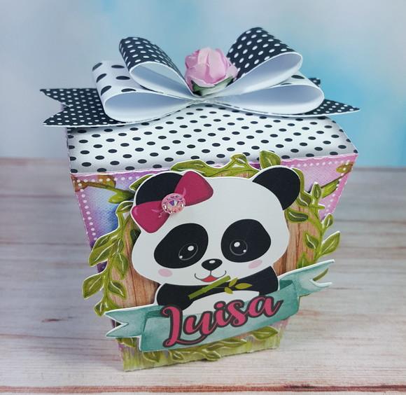 Arquivo de corte panda rosa 02 ( LEIA A DESCRIÇÃO)