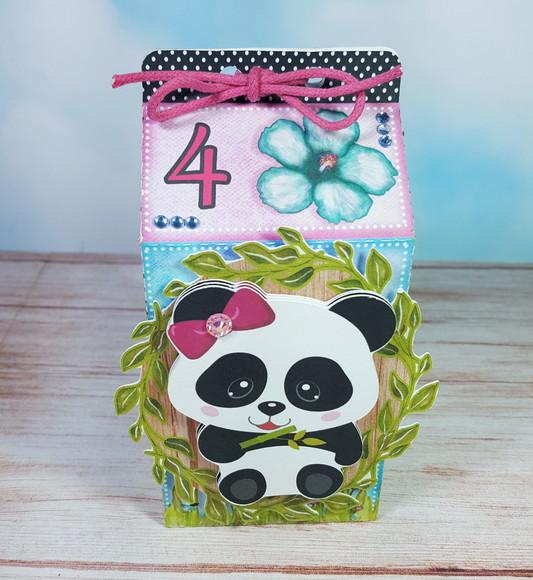 Arquivo de corte panda rosa 02 ( LEIA A DESCRIÇÃO)