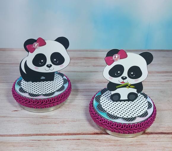 Arquivo de corte panda rosa 02 ( LEIA A DESCRIÇÃO)