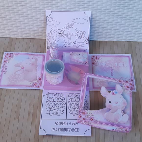 arquivo de corte PÁSCOA Coelhinha Rosa - 05