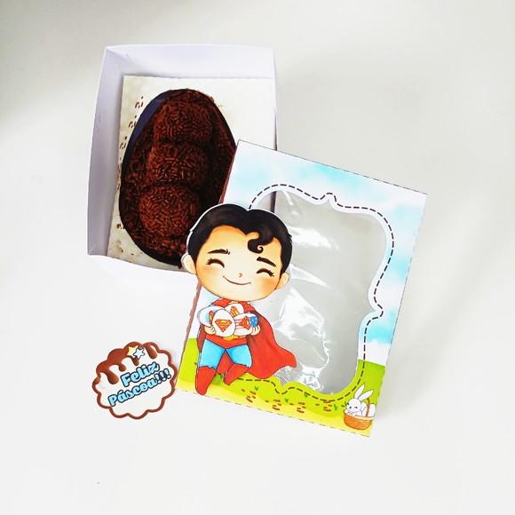 Arquivo de Corte Páscoa Heróis Cute (compre 1 Leve+11