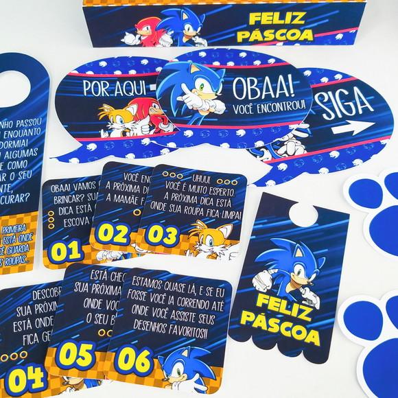 arquivo de corte páscoa sonic ( LEIA A DESCRIÇÃO