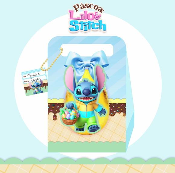 Arquivo de Corte Páscoa Stitch Menino (compre 1 Lev+11