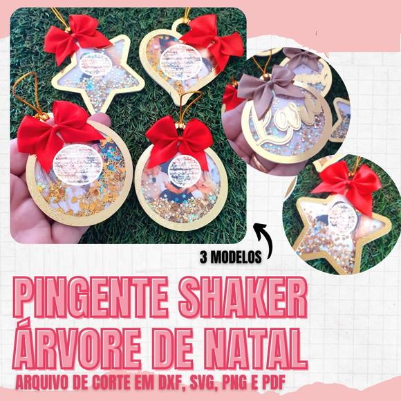Arquivo de Corte Pingente Árvore de Natal (compre 1 Leve+10