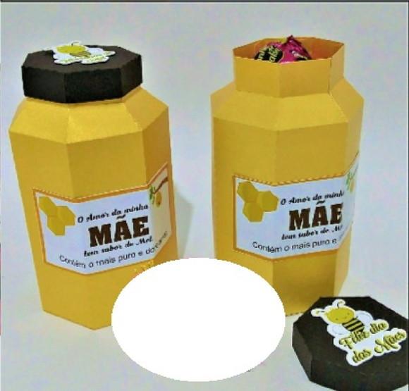 Arquivo de Corte Pote de Mel Dia das Mães (compre 1 Leve+10