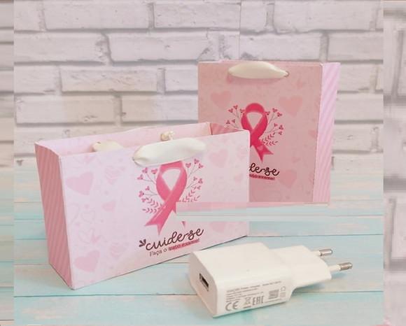 Arquivo de Corte Sacolas Outubro Rosa (compre 1 Leve +10