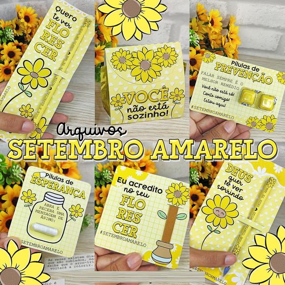 Arquivo de Corte Setembro Amarelo 4( Compre 1 e Leve + 10