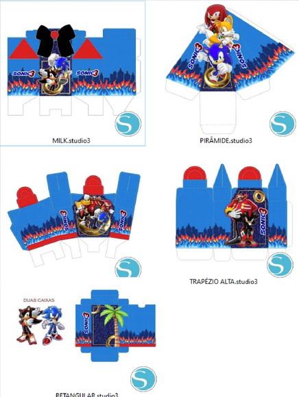 Arquivo de Corte Sonic 46 (compre 1 Lev+11