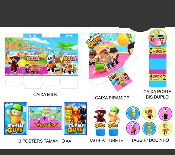 Arquivo de Corte Stumble Guys 2 (compre 1 Leve+10