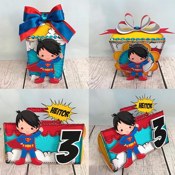 Arquivo de Corte Super Homem Cute (compre 1 Leve+10