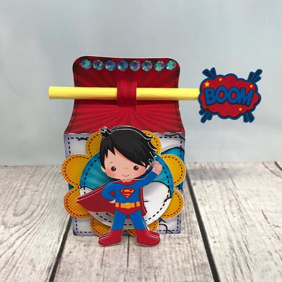 Arquivo de Corte Super Homem Cute (compre 1 Leve+10