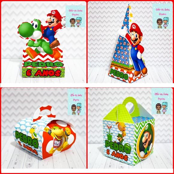 Arquivo de Corte Super Mario Bros 28 (compre 1 e Leve+10