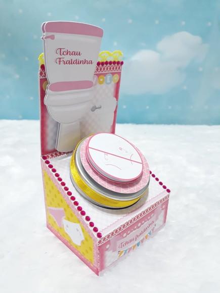 Arquivo de Corte Tchau Fraldinha Menina (compre 1 Leve+5