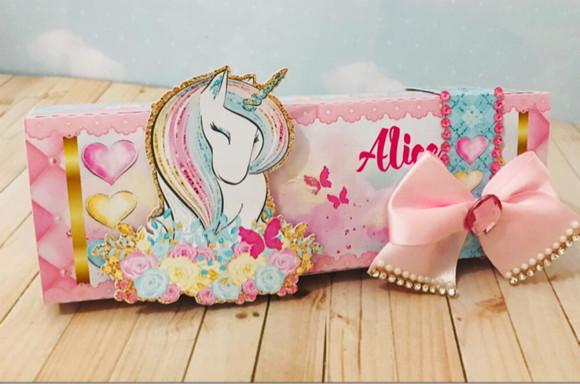 arquivo de corte unicornio bombom