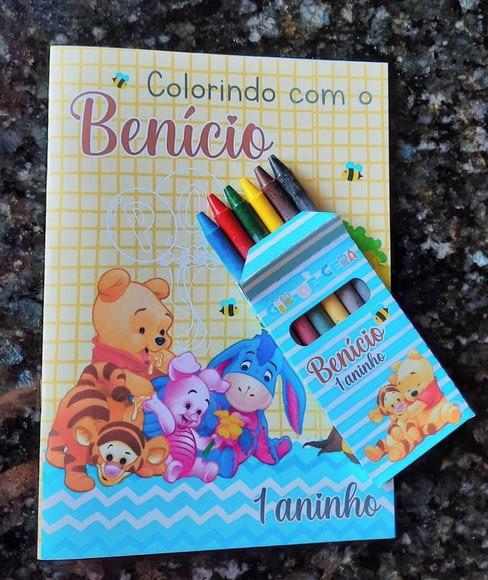 Arquivo de Corte Ursinho Pooh 102 (compre 1 Lev+5