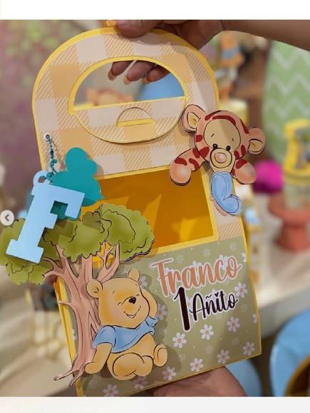 Arquivo de Corte Ursinho Pooh 105 (compre 1 Lev+5
