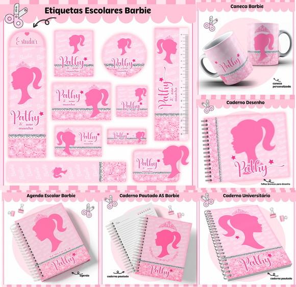 Arquivo de Corte Volta as Aulas Barbie ( Compre 1 e Leve +5