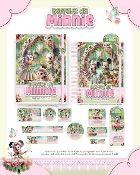 Arquivo de Corte Volta as Aulas Bosque da Minnie(compre 1lv+5