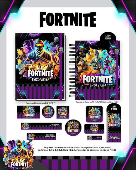 Arquivo de Corte Volta as Aulas Fortnite (compre 1lv+5