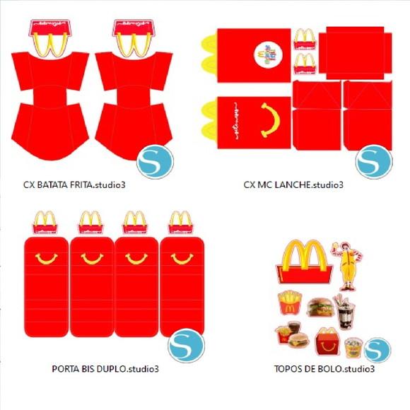Arquivo e Corte Mc Donald's ( Compre 1 e Lev+5
