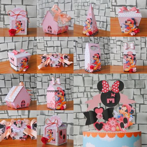 Arquivo e Corte Minnie Rosa 2021 - 50 (compre 1 Leve+5
