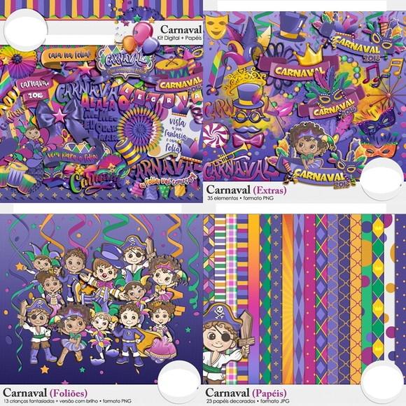 Arquivo Kit Digital Carnaval 3 ( Compre 1 e Leve+5