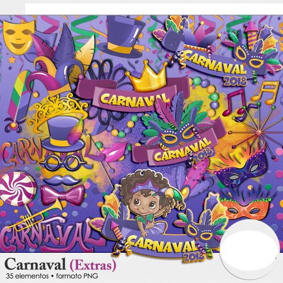 Arquivo Kit Digital Carnaval 3 ( Compre 1 e Leve+5