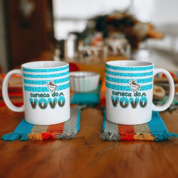 Arte Caneca Sublimação Flork Avós (compre 1 leve +5