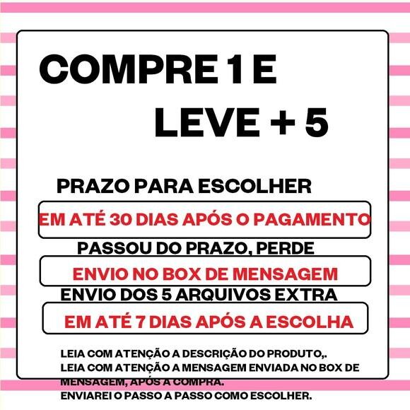 Kit Digital Princesa Peach ( Compre 1 e Leve + 5