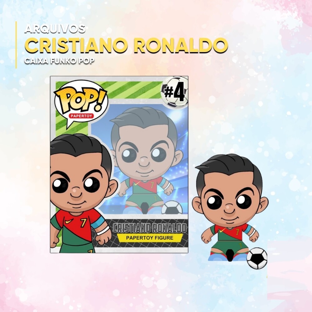 Arquivo de Corte Jogadores Funko Copa do Mundo (compre 1 Leve +5