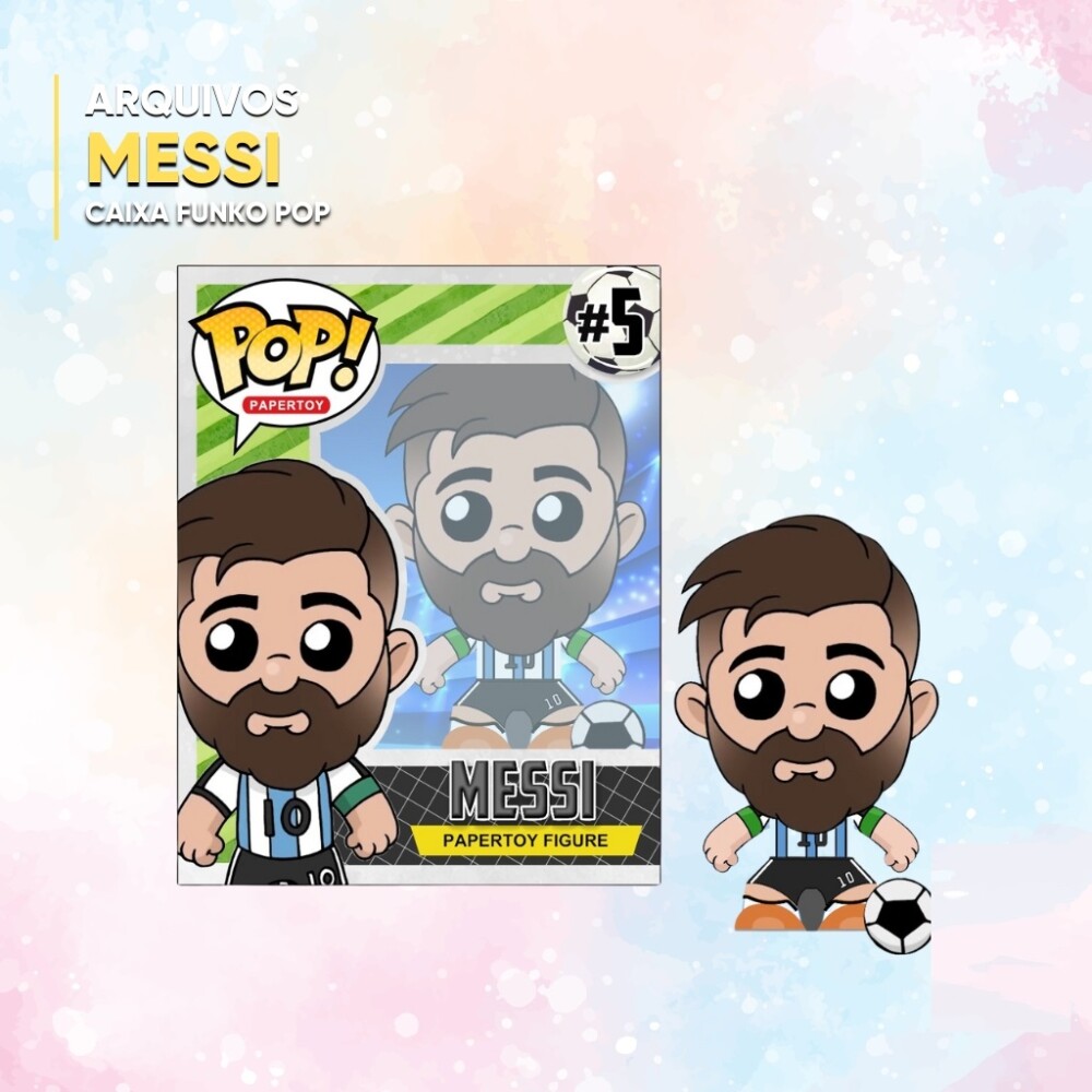 Arquivo de Corte Jogadores Funko Copa do Mundo (compre 1 Leve +5
