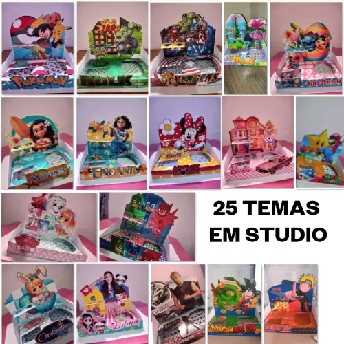 Arquivo de Corte Cesta Mini Confeiteiro 2 ( compre 1 lv+5