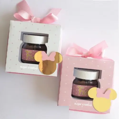 Arquivo de Corte Caixas Mini Nutella (compre 1 Lev+5