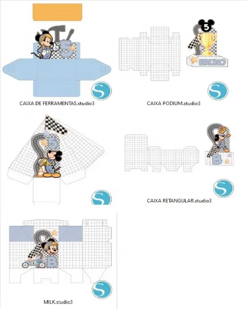 Arquivo de Corte Mickey Piloto (compre 1 Lev+5