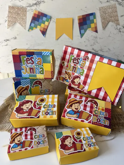 Arquivo de Corte Festa Junina 25 - 94 (compre 1 Lev+5