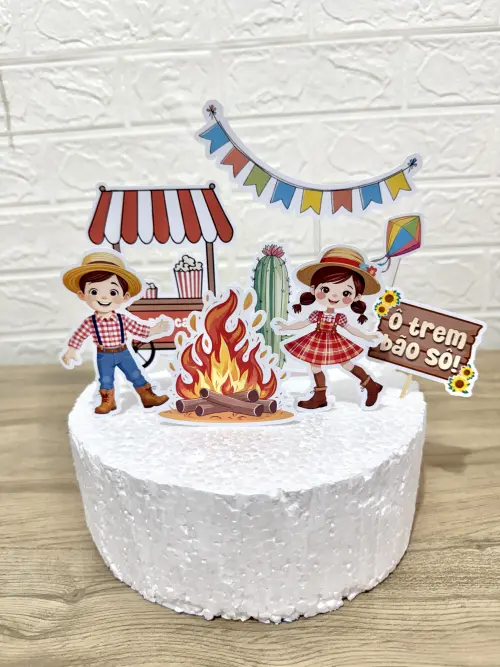 Arquivo de Corte Festa Junina 106 (compre 1 Lev+5