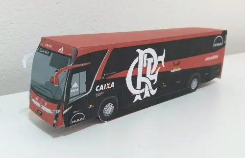 Arquivo de Corte Ônibus Flamengo (compre 1 Lev+5