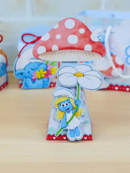 Arquivo de Corte Smurfs 36 (compre 1 Lev+5