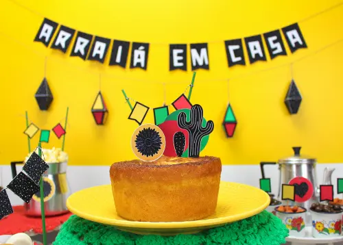 Arquivo de Corte Arraia em Casa ( Compre 1 e Leve+5