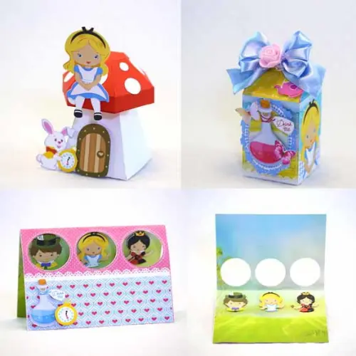 Arquivo de Corte Alice Cute 100 (compre 1leve+11