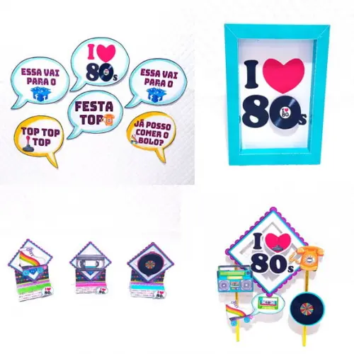 Arquivo de Corte Anos 80 - 25 ( Compre 1 e Leve +11