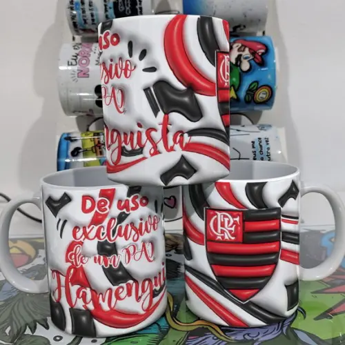 Arquivo de Corte Arte Caneca 3d Pais Time ( compre 1 e Lev+5